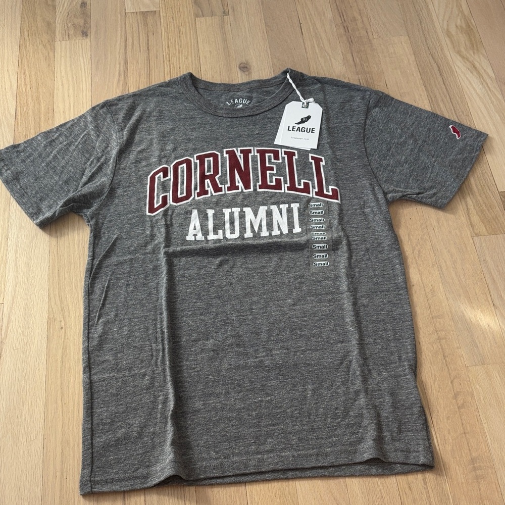 League Charcoal Cornell Alumni Tee